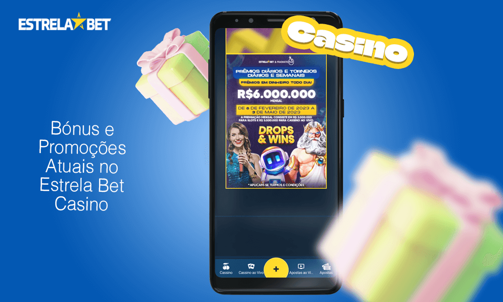 Bónus e Promoções Atuais no Estrela Bet Casino