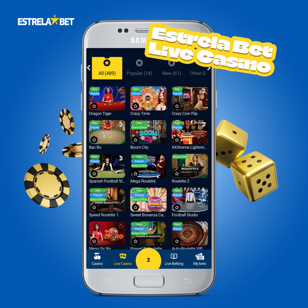 Lista com Estrela Bet Live Casino Jogos