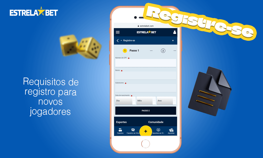 Short List com Requisitos de Inscrição na Estrela Bet