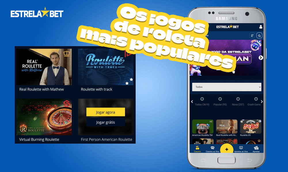 Listar com Os jogos de roleta on-line mais populares