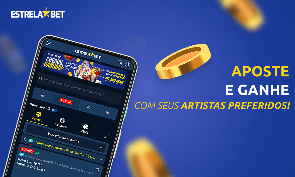 Aposte e ganhe com seus artistas preferidos no estrelabet