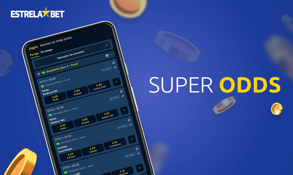 As promoções de Super ODDS na Estrelabet permitem que você ganhe muito mais